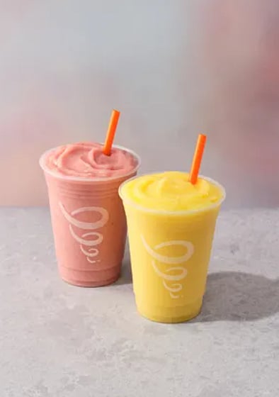 Customers can enjoy a 16 oz Mango-A-Go-Go or Strawberry Whirl Smoothie for just $1 for National Smoothie Day!